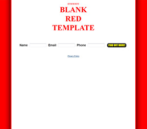 Blank Capture Page Template