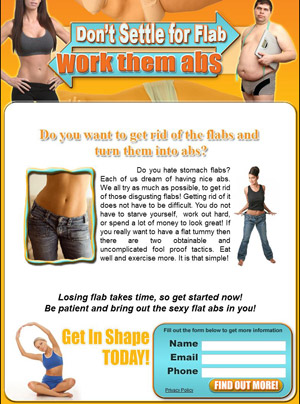 Don't Settle For Flab