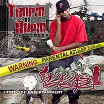 Yung Keyz's album cover: Trapin n Rappin