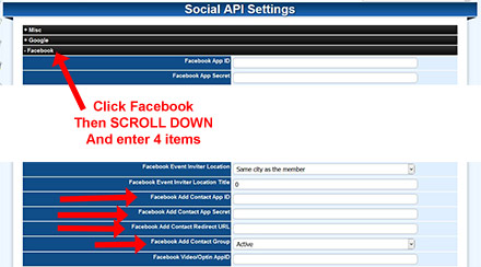 Facebook Setup App Step 9