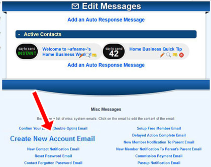 Create New Account Email