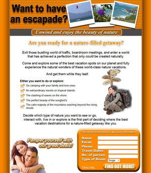 Want To have an Escapade