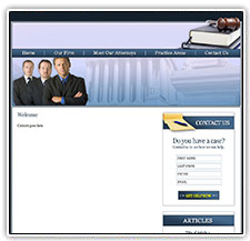 Attorney website design