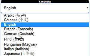 Foreign Languages Screenshot